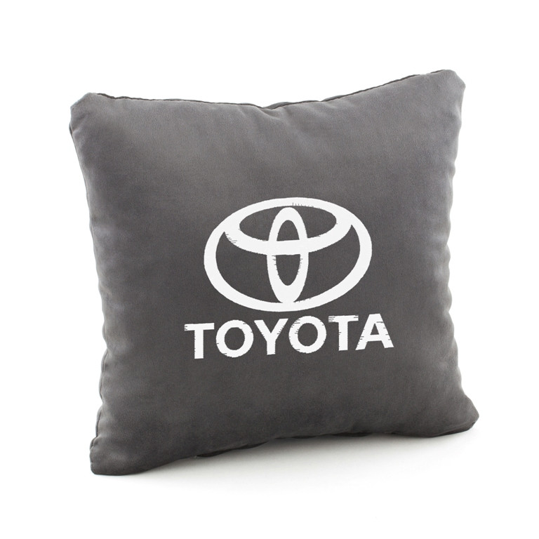 Подушка з логотипом Toyota флок