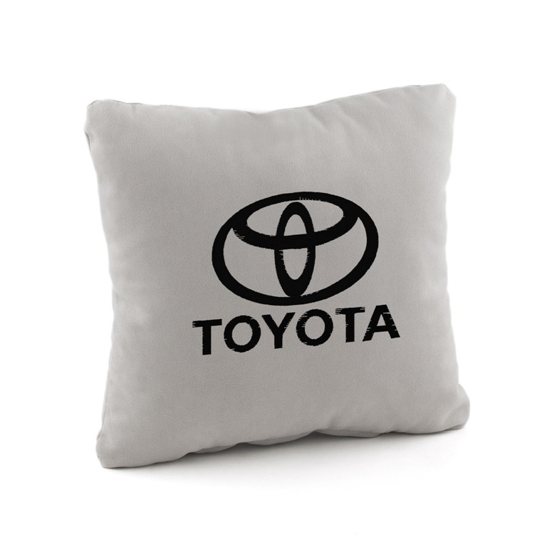 Подушка з логотипом Toyota флок, фото 1