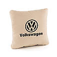 Подушка з логотипом Volkswagen флок, фото 4
