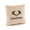 Подушка з лого SsangYong флок, фото 3