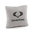 Подушка з лого SsangYong флок, фото 4