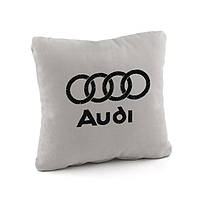 Подушка с лого Audi флок