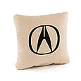 Подушка з лого Akura флок, фото 3