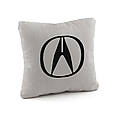 Подушка з лого Akura флок, фото 4