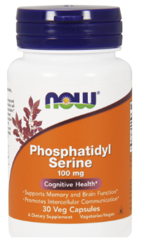 Фосфатидилсерин Now Foods Phosphatidyl Serine 100mg 30 vcaps