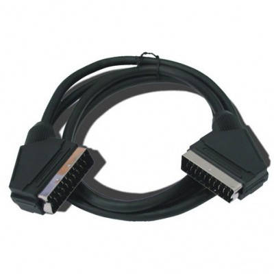 Кабель шнур SCART-SCART Скарт-Скарт 21pin 1,2 м, фото 1
