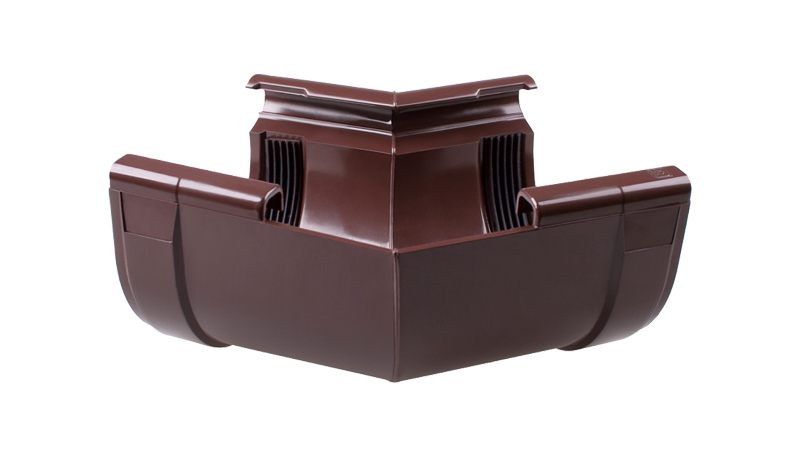 Кут внутрішній W 135 PROFIL, ПВХ, 130/100 мм, коричневий