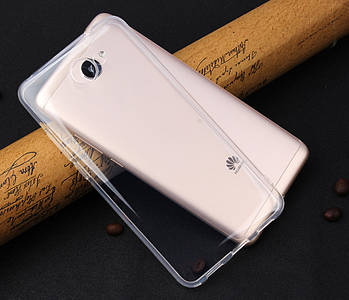 Ультратонкий чохол для Huawei Y7 прозорий