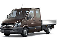 Фаркоп на Mercedes Sprinter L=3665/4350 бампер с подножкой бортовой грузовик 04/2006-