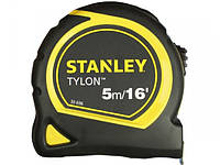 Измерительная рулетка STANLEY "TYLON " метрическая/дюймовая в ергономичном корпусе; 5 м х 19 мм