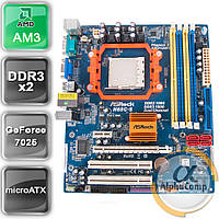 Материнська плата Asrock N68C-S (AM3/GeForce 7025/2xDDR3 2xDDR2)