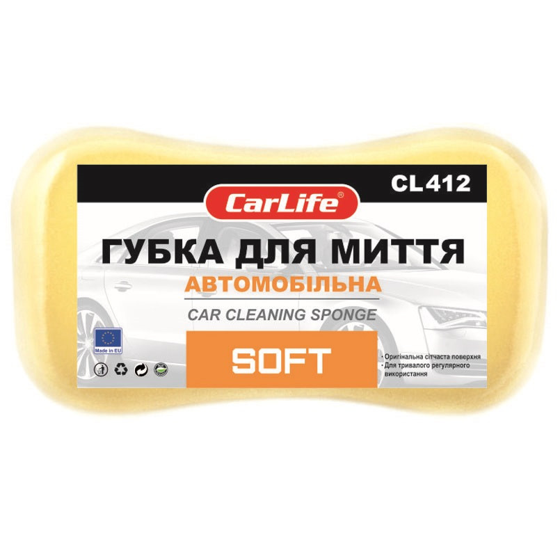 Мочалка Carlife Soft CL412