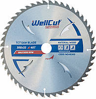 Диск пильный по дереву WellCut Standard 300*32 48 t