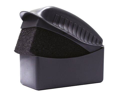 Аплікатор з утримувачем для чорніння гуми і пластику - Meguiar's Tyre Dressing Applicator Pad чорний (X3090), фото 2