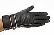 Жіночі шкіряні чорні рукавички Сенсорні Середні LYNN-1691s2, фото 4
