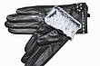 Жіночі шкіряні чорні рукавички Сенсорні Великі LYYN-1671s3, фото 2