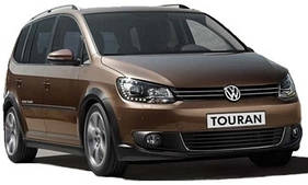 Накладки на пороги Volkswagen Touran (2010+)