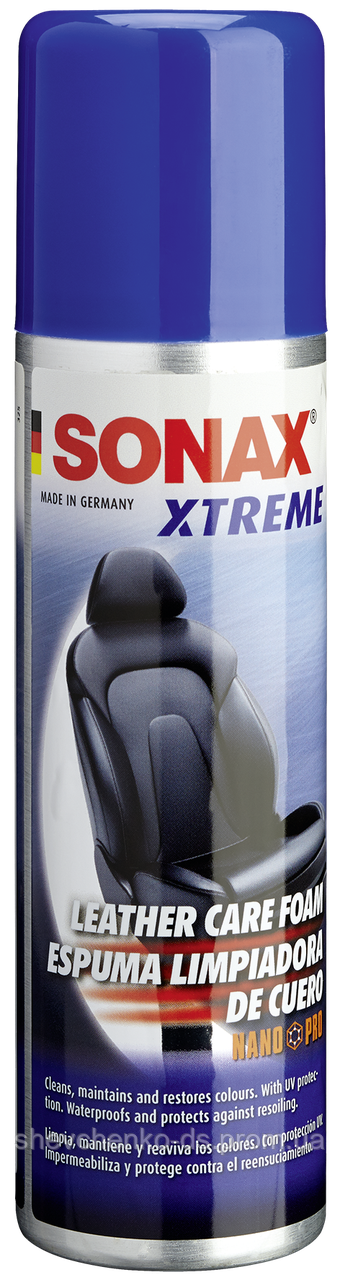Sonax Xtreme LederPflegeScaum піна з бджолиним воском для догляду за шкірою аероз. 250 мл (289100)