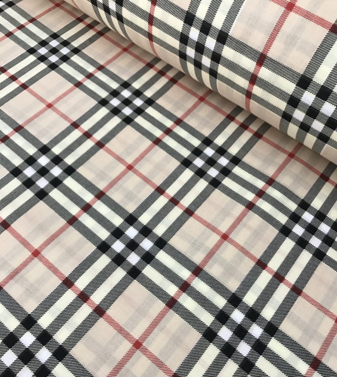 Бавовняна тканина польська BURBERRY No567