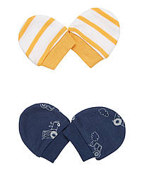 Антидряпки для новонародженого (2 пари) 0-3 місяці