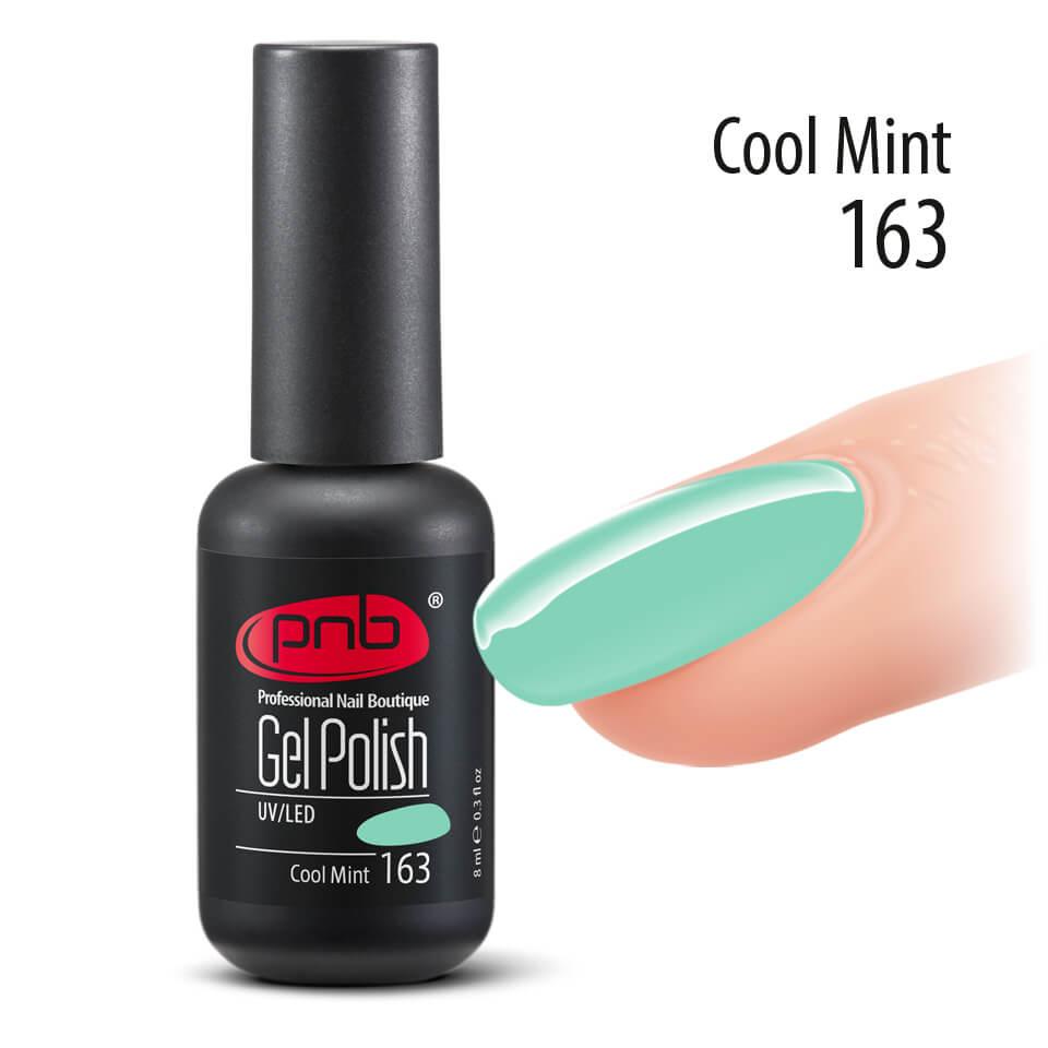 Гель-лак PNB 163 Cool Mint, 8 мл