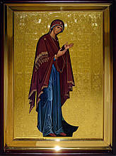 Православна ікона на замовлення Богородиця (Деісусний ряд)