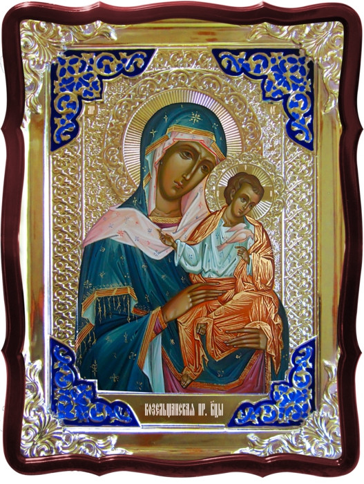 Православні ікони святих: Коневского (голубицкая) Пресвятої Богородиці