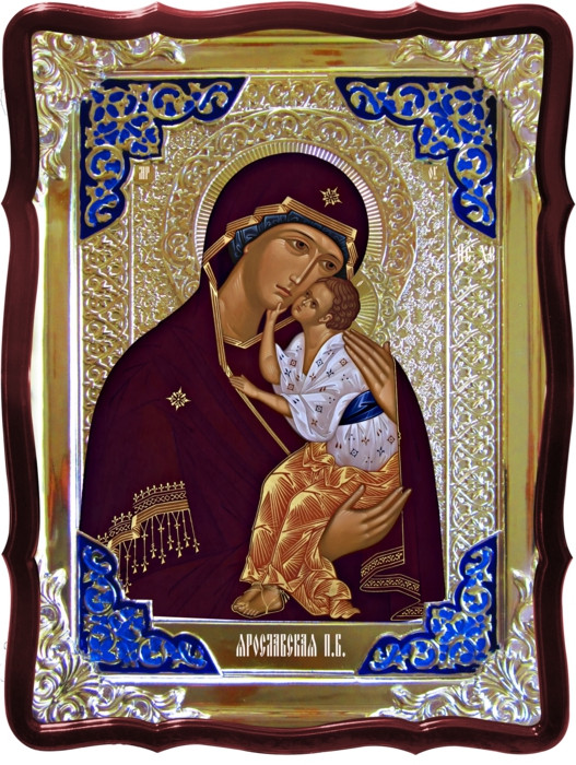 Православна ікона на замовлення Ярославська Пресвятої Богородиці