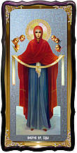 Православна ікона на замовлення Покров Пресвятої Богородиці