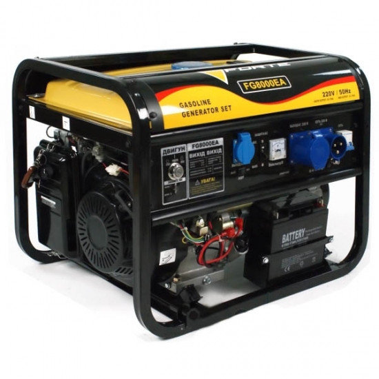 Генератор бензиновий Forte FG8000EA (6,5 кВт)