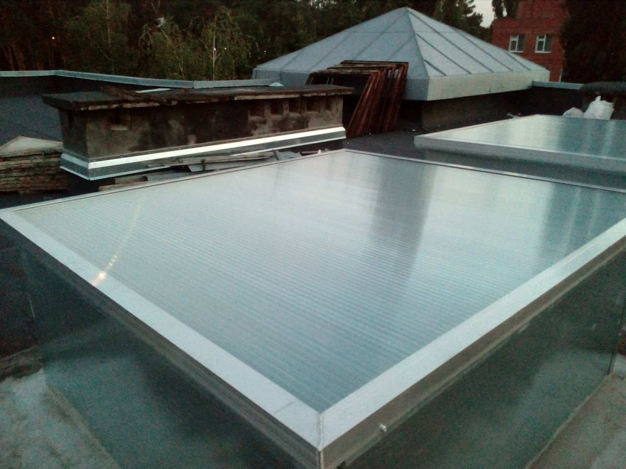 Плоский зенітний ліхтар, фото 1