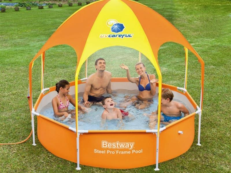 Каркасний круглий басейн Best Way Басейн круглий 244х51 см