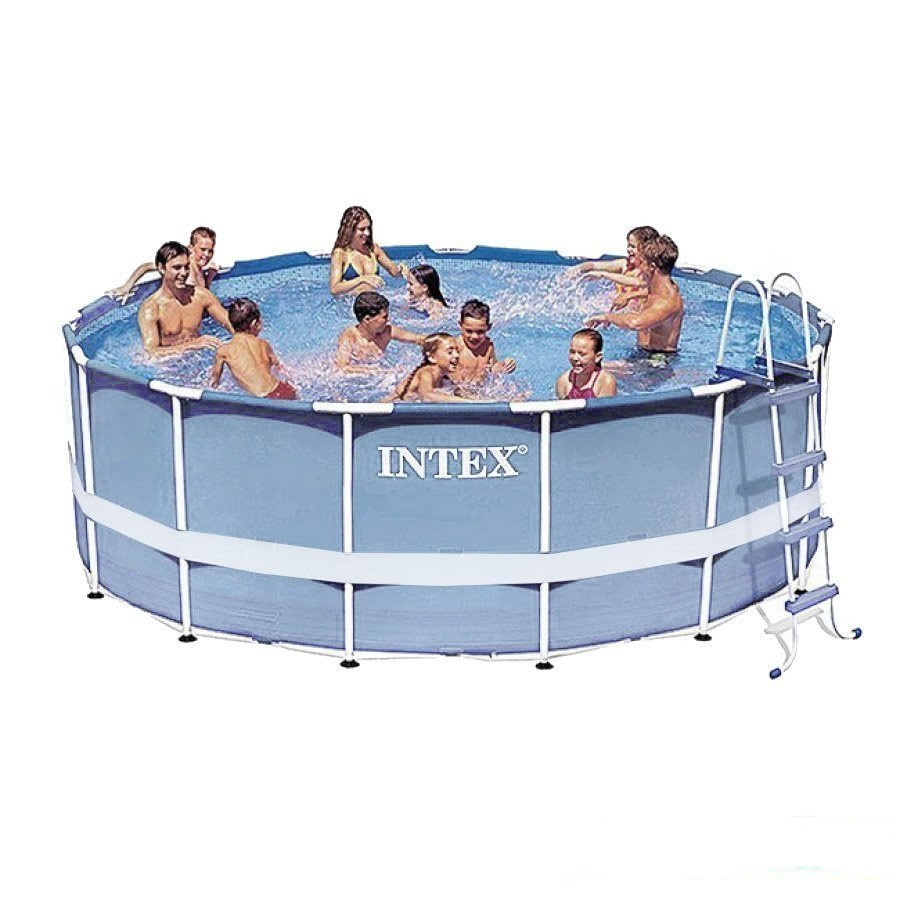 Каркасний басейн Intex Збірний Prism Frame 366x99 см Басейн круглий