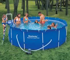 Каркасний басейн Bestway Steel Pro Frame 366х122 см Басейн круглий