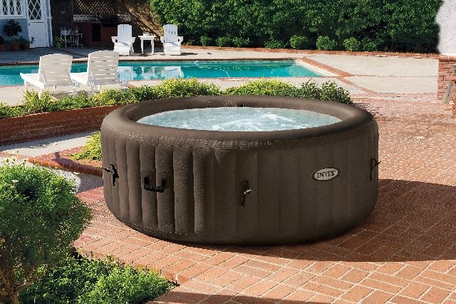 Джакузі басейн басейн PureSpa Jet Massage Intex круглий 196х145х71 см