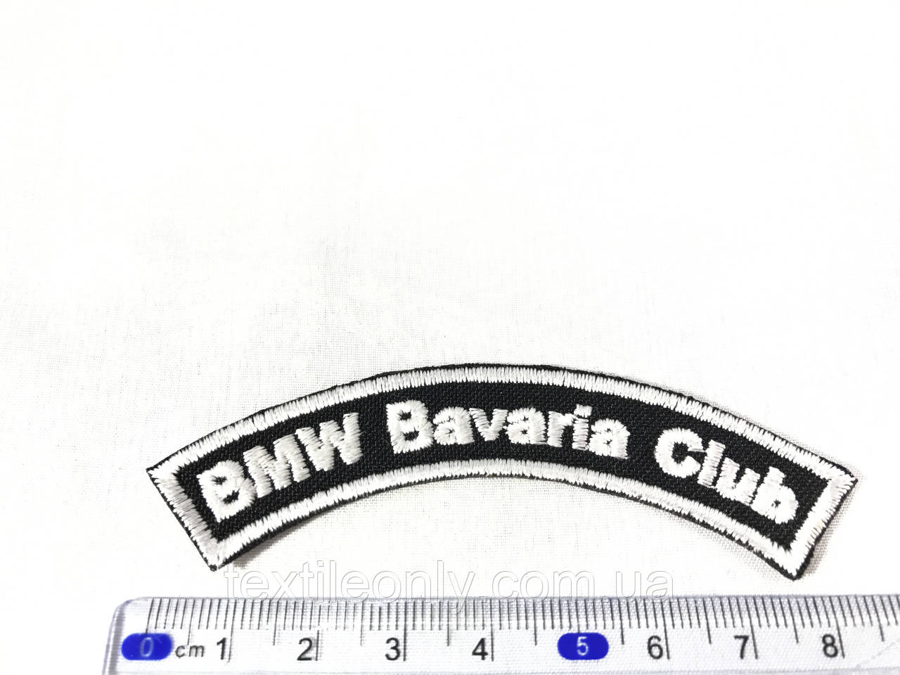 Нашивка BMW Bavaria Club (бмв бааярія клуб) 87х20 мм