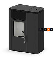 Пелетна піч Hitze Voga V08AB.S чорна (3/7,8 KW)