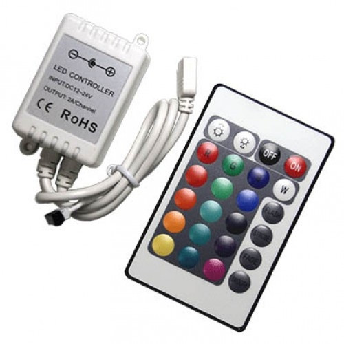 Контролер RGB OEM 6А-IR-24 кнопки