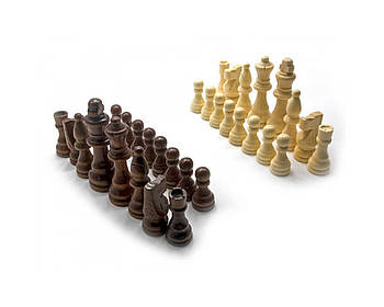 Шахові дерев'яні фігури