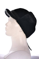 Хутряна чоловіча шапка з нерпи