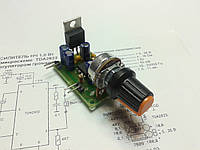 Підсилювач моно на TDA2822M, 5...26 В, 1 Вт, (міст) з регулятором і стабілізатором
