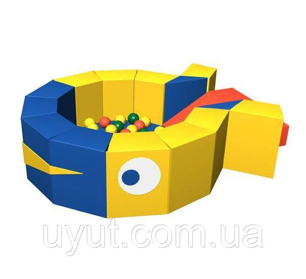 М'який модуль сухий басейн із гіркою китицею, фото 1