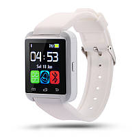 Умные часы Uwatch U8 белые Bluetooth Smart Android/IOS в коробке