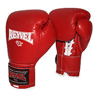 Боксерські рукавички PRO з застібкою REYVEL шкіра 10oz