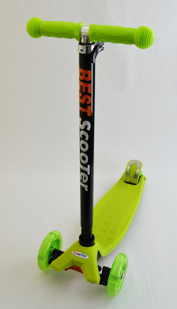 Самокат Дитячий MAXI -CLASIC Салатовий