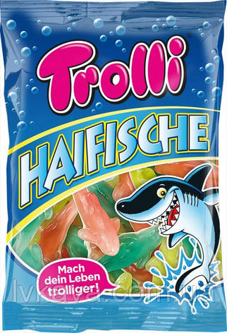 Желейні цукерки Trolli Haifische , 150 гр, фото 2