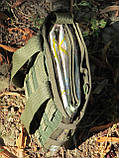 Підсумок під картки Оліва ППК-1 тактичний Хакі Зелений ЗСУ чохол, планшет армійський, похідний, військовий, фото 8