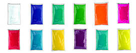 Фарба Холі, Набір 12 кольорів, пакети 100 грам, опт та роздріб