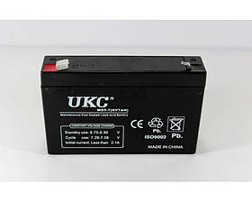 Аккумулятор BATTERY 6V 7A UKC