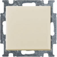 Вимикач прохідний 1-клавішний, слонова кістка — Abb Basic 55